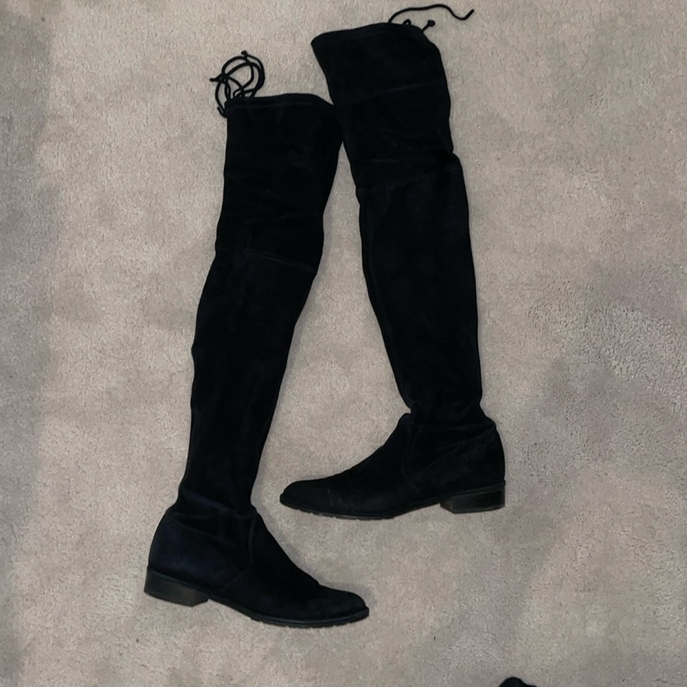 Authentic Stuart Weitzman Knee High Suede Boots